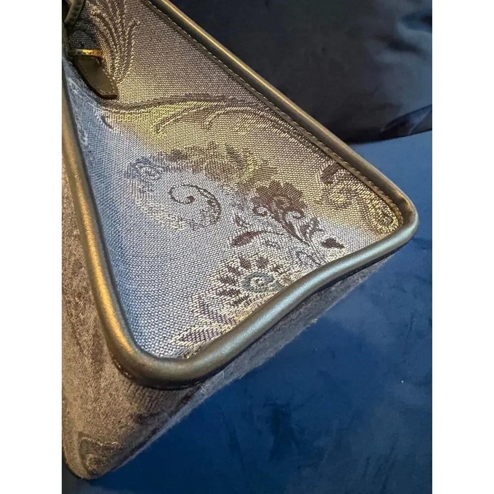 ETRO Small Love Trotter Denim Jacquard Bag